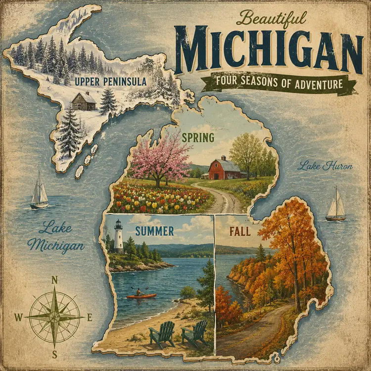 Experience Michigan&rsquo;s Four Seasons RV Adventure