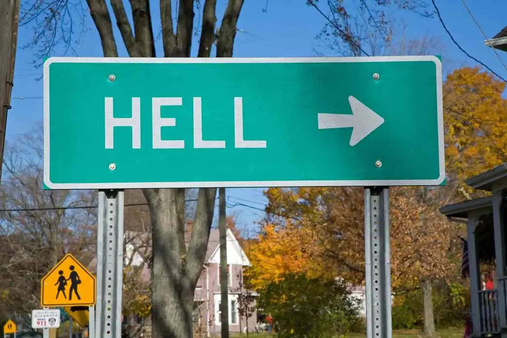 Welcome to Hell A Quirky Stop in Michigan