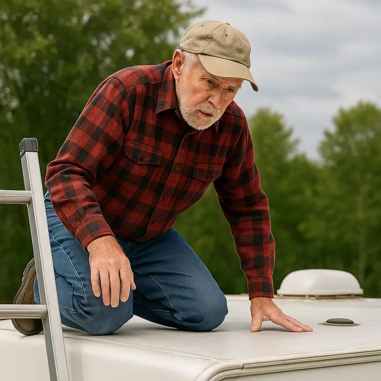 Over 70? Why You Still Need to Check Your RV Roof Regularly