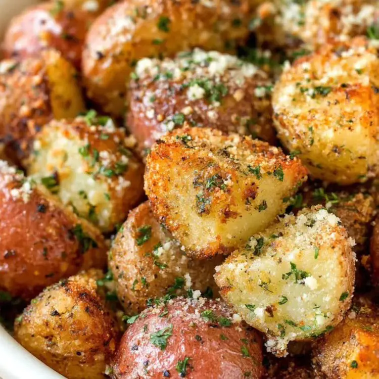 Crispy Garlic Parmesan Potatoes You’ll Want Every Night