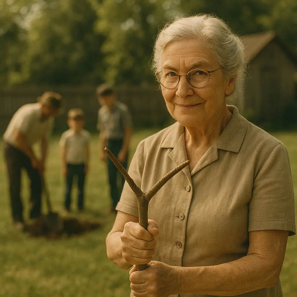 “Hangers, Sticks, and a Backyard Miracle: Finding Water with Grandma Cooper”