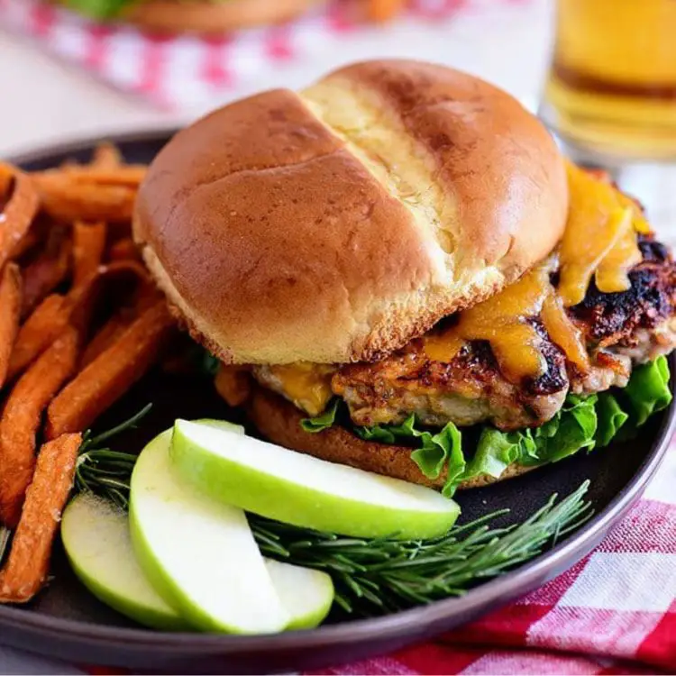 Blackstone Apple Cheddar Burgers A Juicy Fall Twist You Must Try