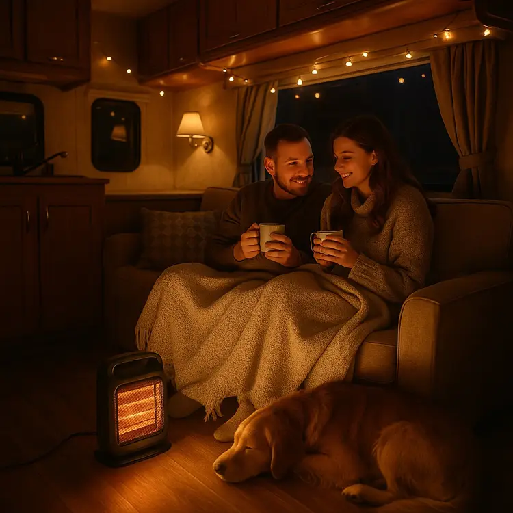 Stay Warm and Safe: Should You Use a Space Heater in Your RV?