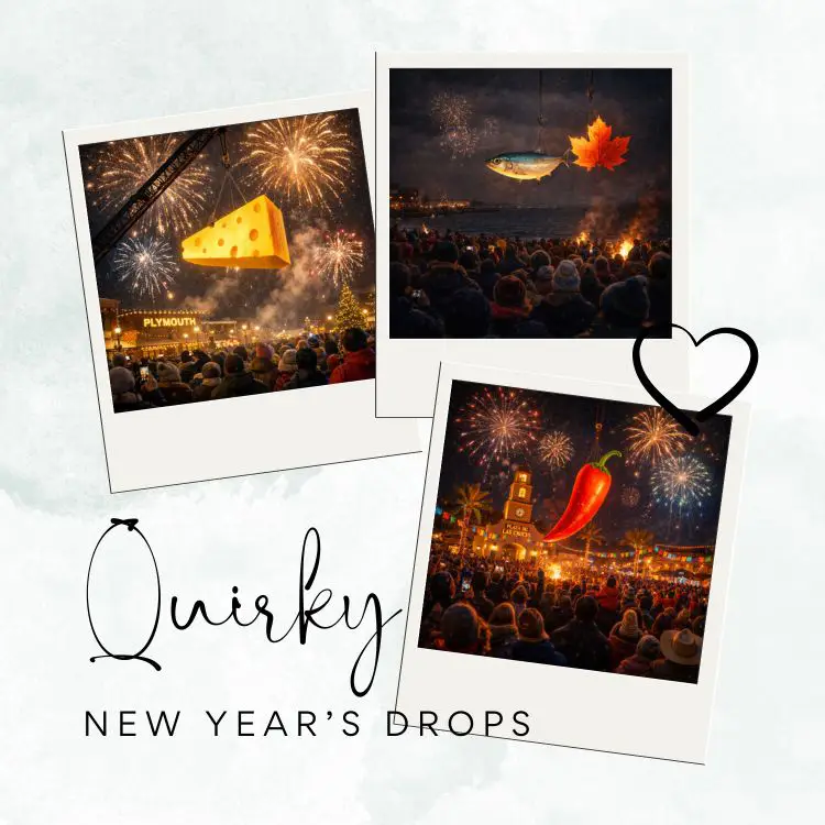 Quirky New Year’s Drops – Cheese, Sardines, or Chiles?