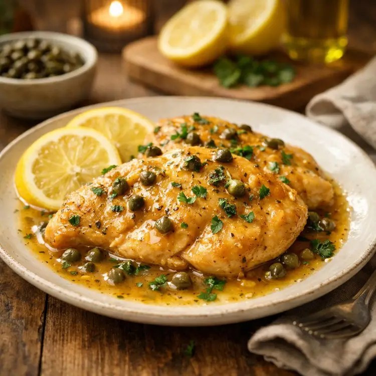 Crockpot Chicken Piccata a Fancy Family Recipe Made Effortless