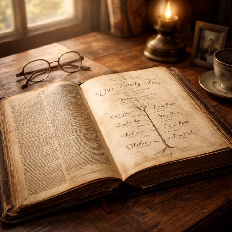 Grandma Cooper’s Little Family Tree