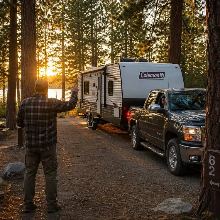 Backing a Travel Trailer Without Stress Starts Here