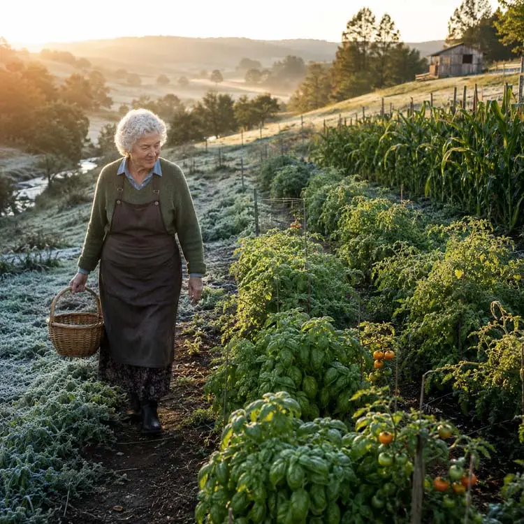 Grandma Cooper and the Secret Weather of the Garden